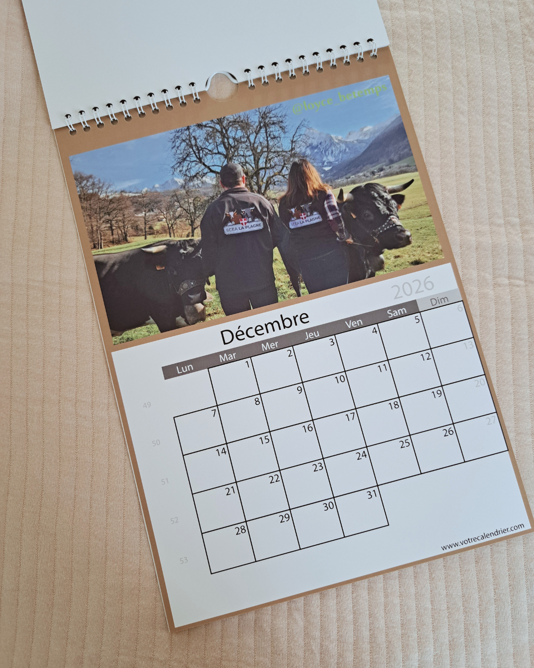 Calendrier 2026 Brod'agri