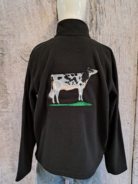Veste polaire taille L (XL femme) vache 16 prim holstein