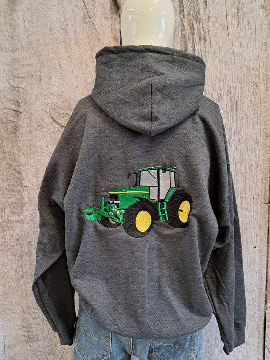 Sweat à capuche taille XL (XXL femme) tracteur John Deere