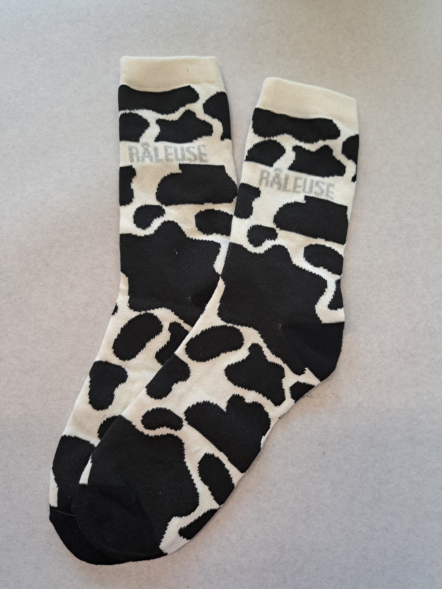 Chaussettes vache "RÂLEUSE"