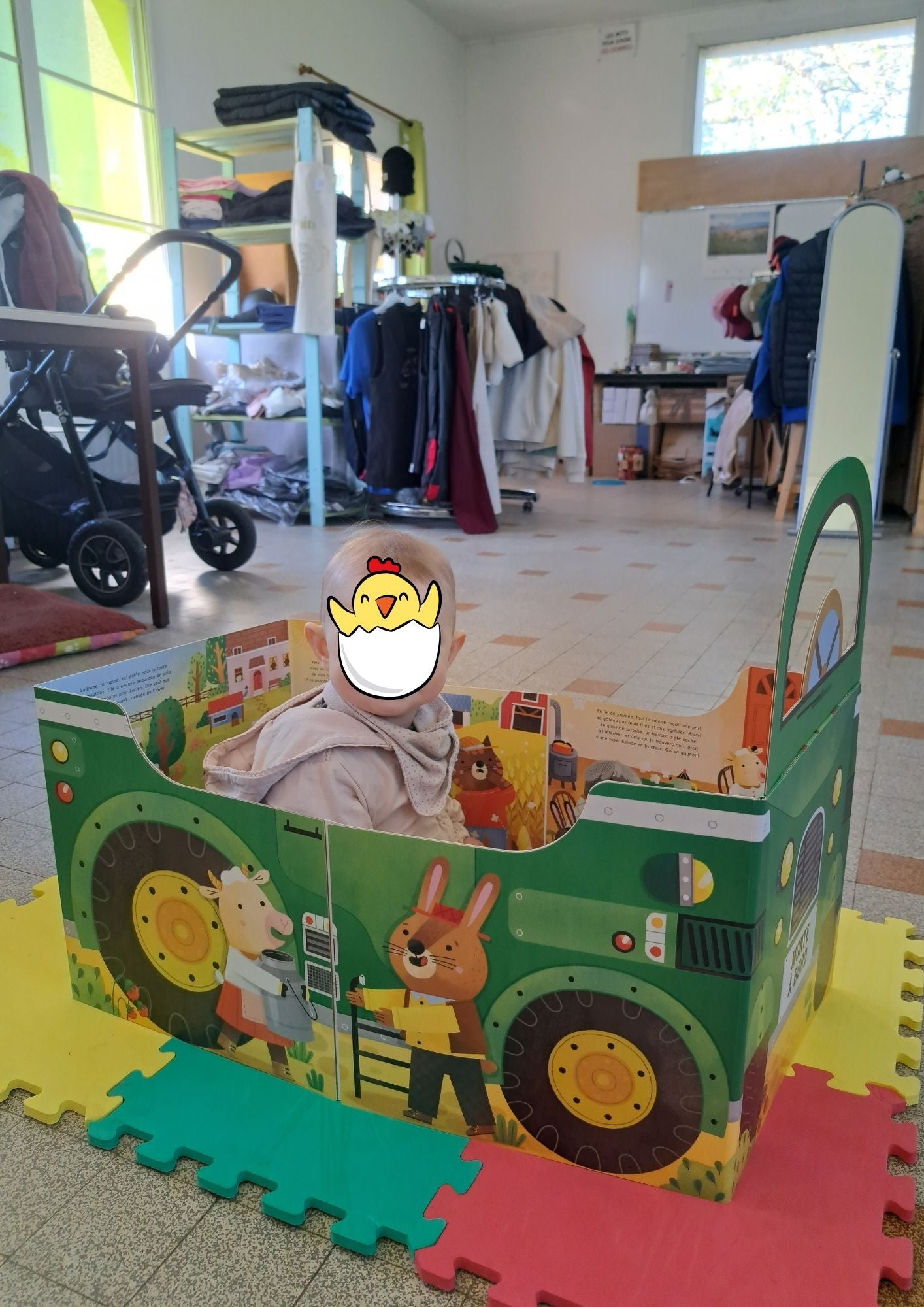 Livre Tracteur "Monte à bord !"