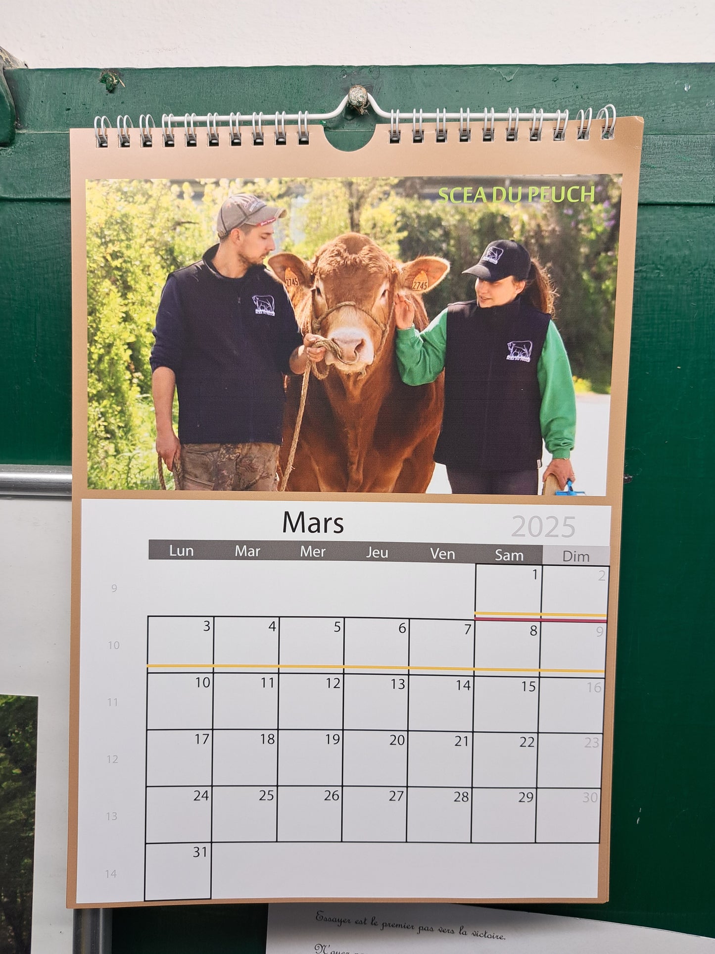 Calendrier 2025 Brod'agri