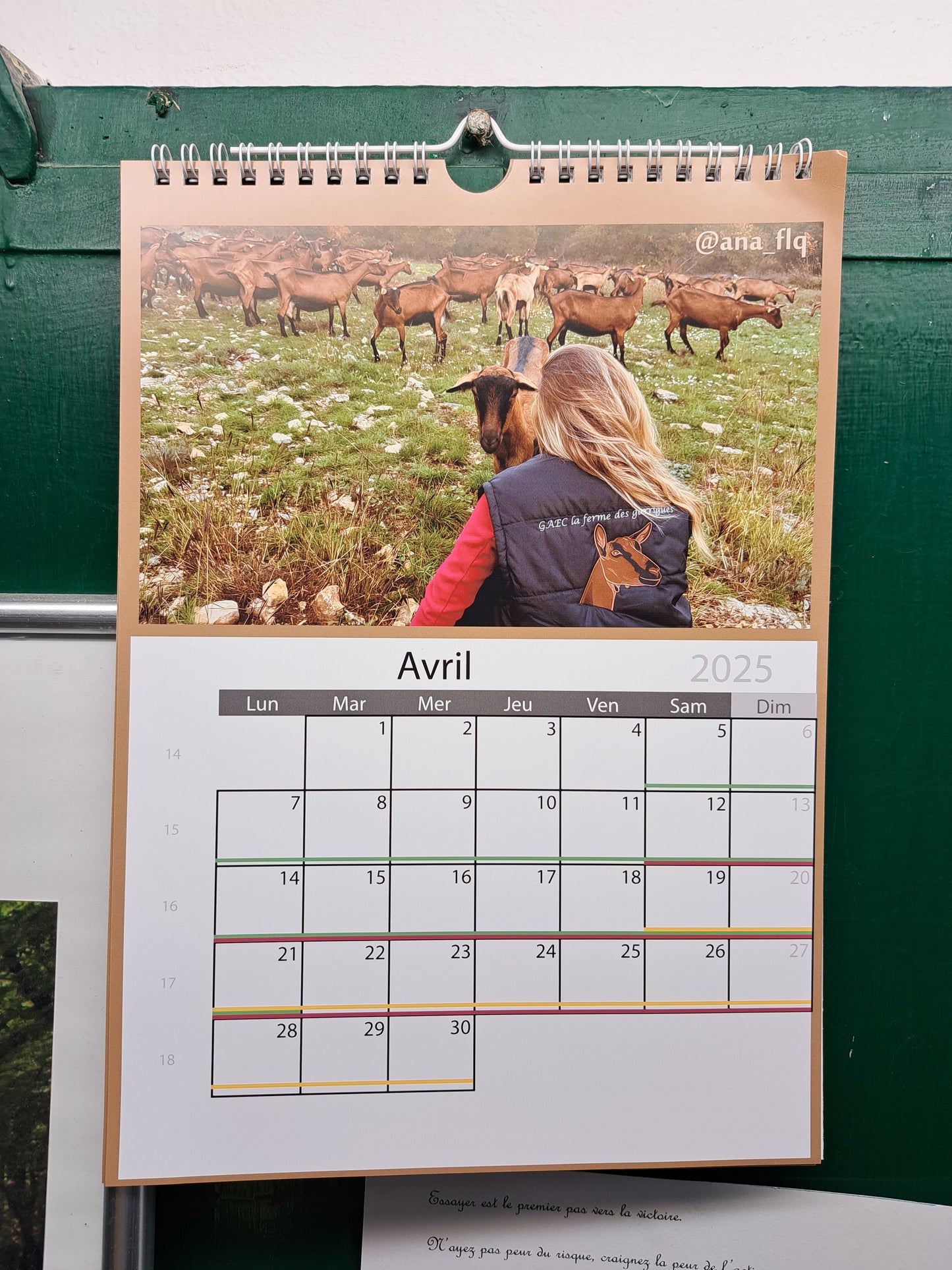 Calendrier 2025 Brod'agri