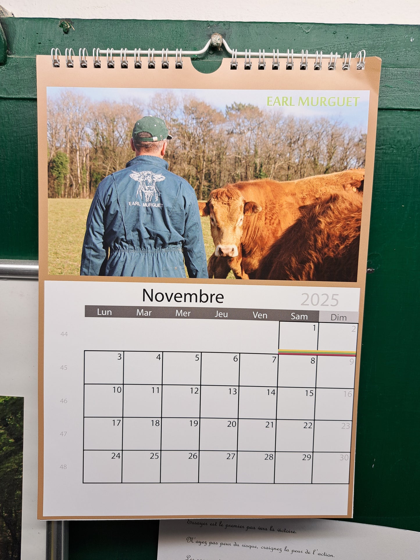 Calendrier 2025 Brod'agri