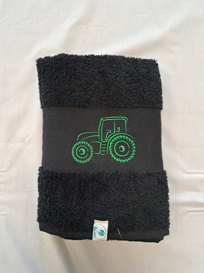 Serviette brodée