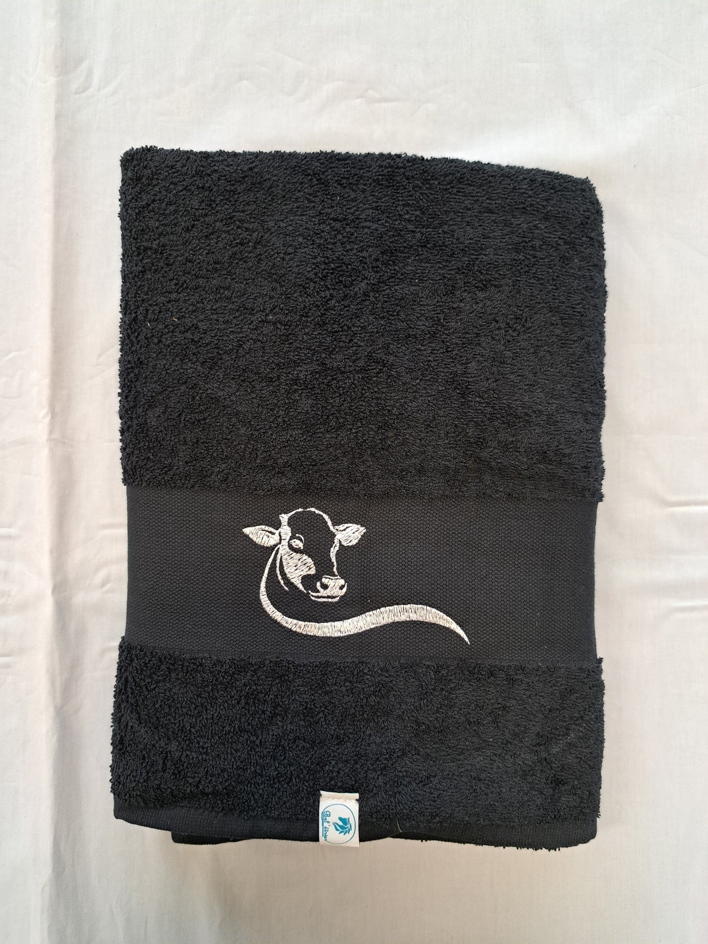 Serviette brodée