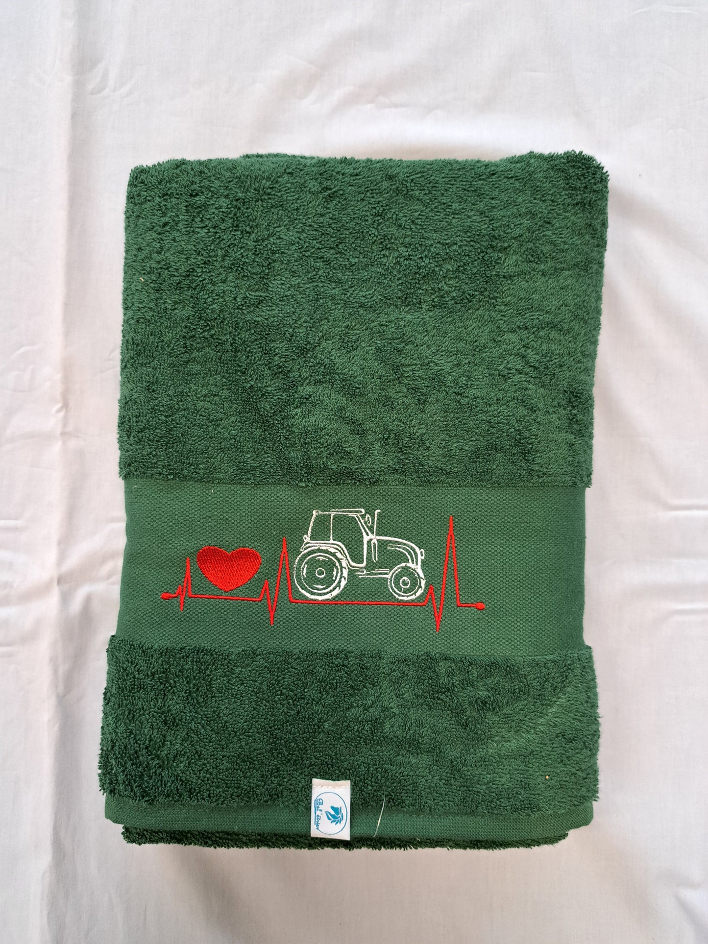 Serviette brodée