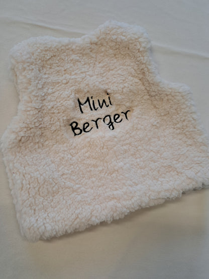 Veste mouton "Mini Berger" Taille 2 - 4 mois
