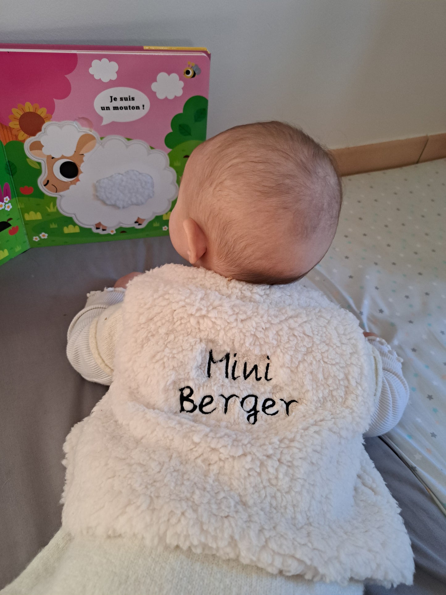 Veste mouton "Mini Berger" Taille 2 - 4 mois