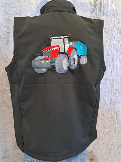 Veste sans manches softshell Tracteur MASSEY