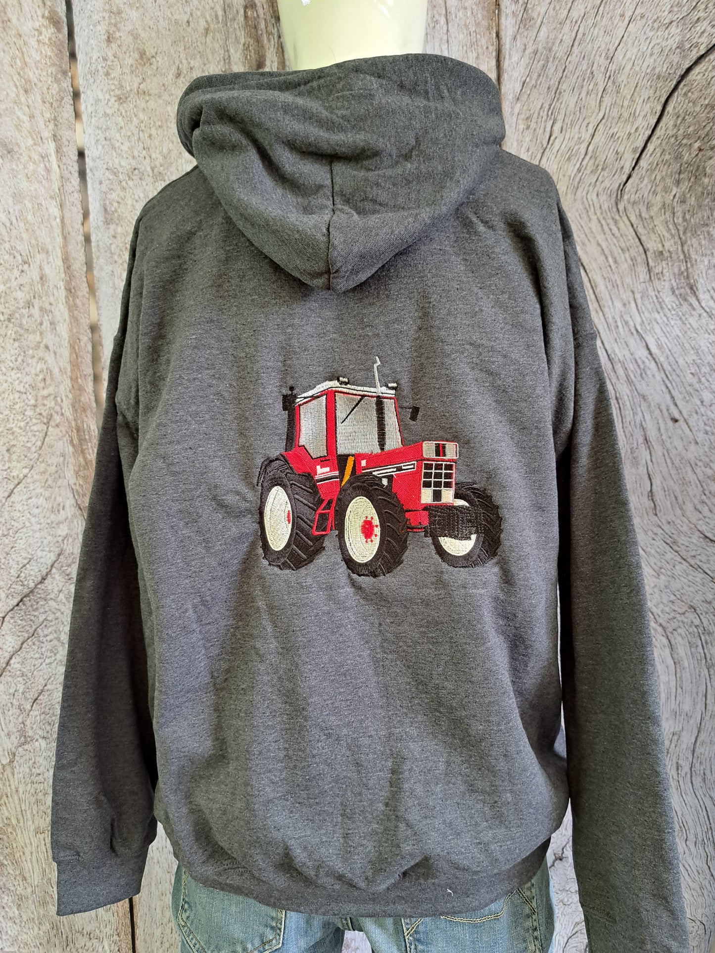 Sweat à capuche taille XL (XXL femme) tracteur CASE IH