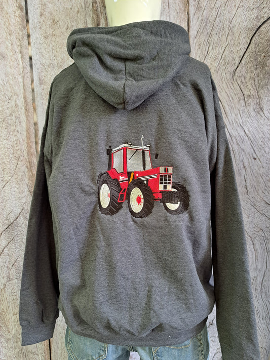 Sweat à capuche taille XL (XXL femme) tracteur CASE IH