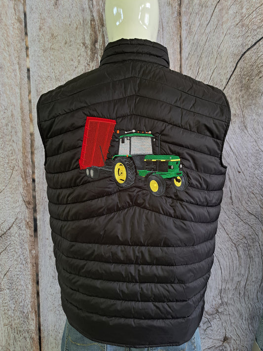 Sans manches John Deere taille XL (taille petit donc convient à un L)
