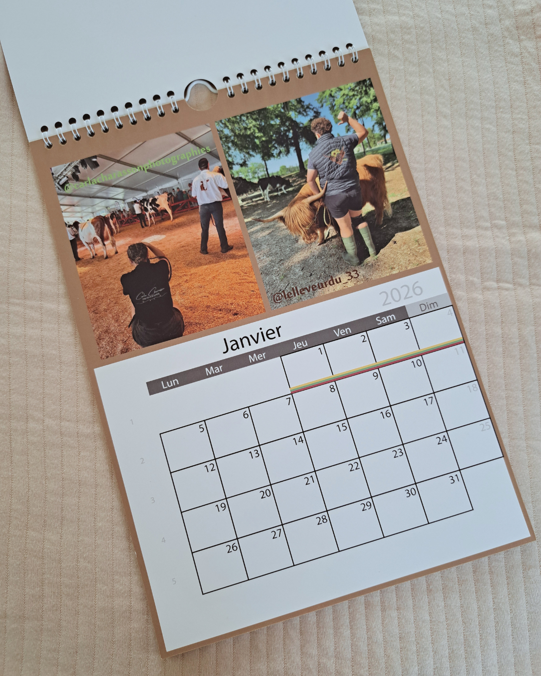 Calendrier 2026 Brod'agri