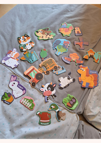Puzzle magnétiques
