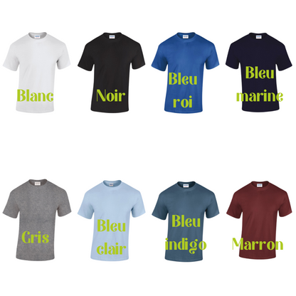 T-shirt col rond coupe Homme