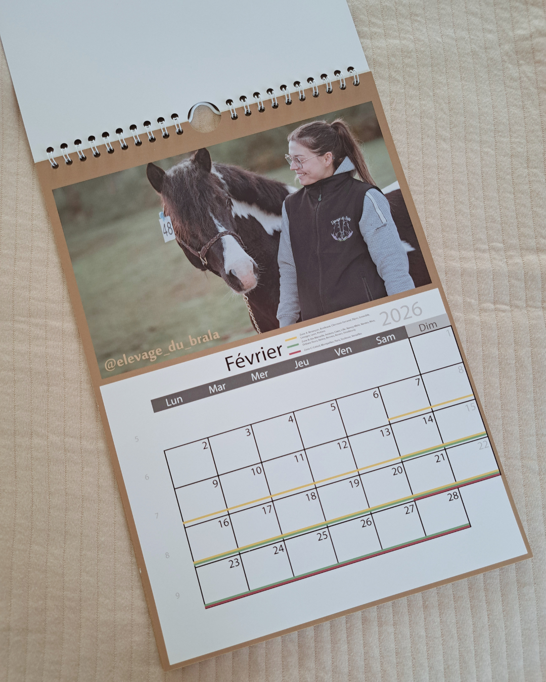 Calendrier 2026 Brod'agri