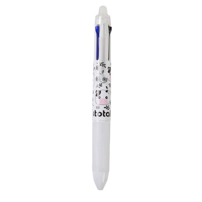 Stylo Effaçable 4 en 1 Vache