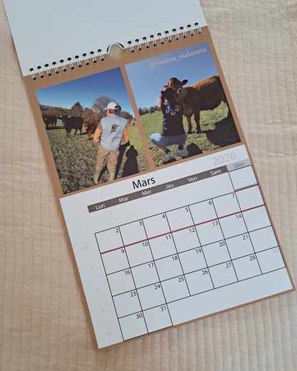 Calendrier 2026 Brod'agri