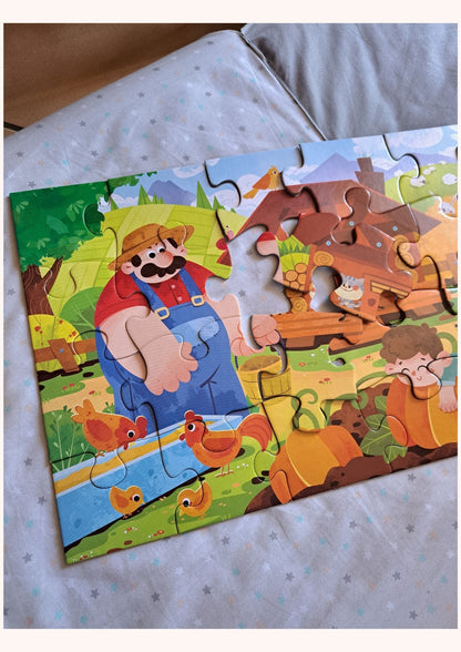 Puzzle fun farm