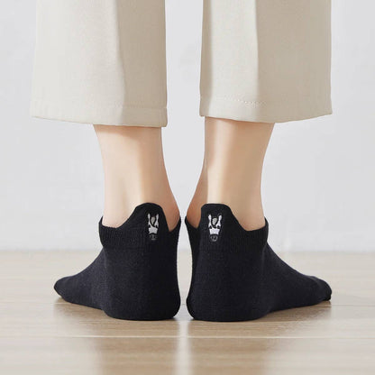 Lot de 4 Chaussettes Languette Cheval Femme I 35-41