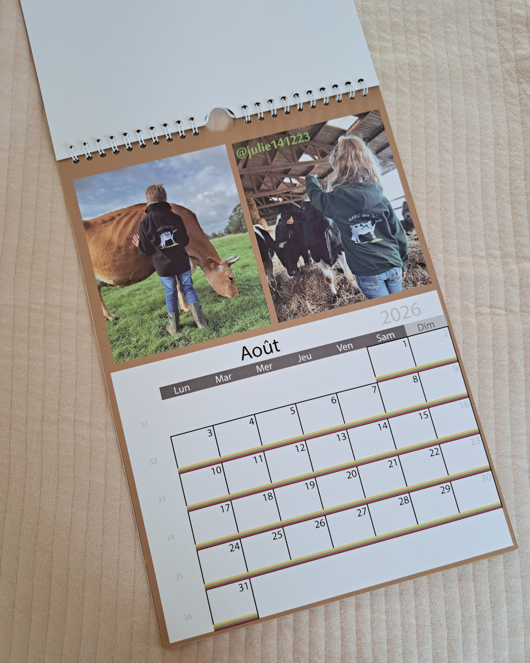 Calendrier 2026 Brod'agri