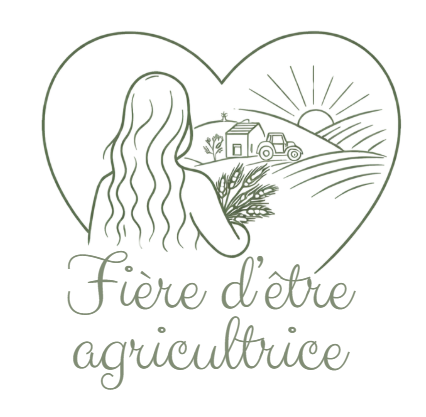 Broderie "Fière d'être agricultrice"