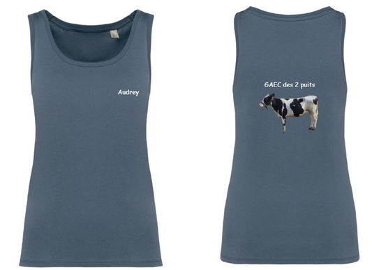 Débardeur brodé 2XL