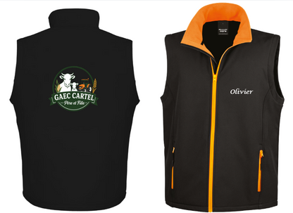 Vestes sans manches GAEC CARTEL
