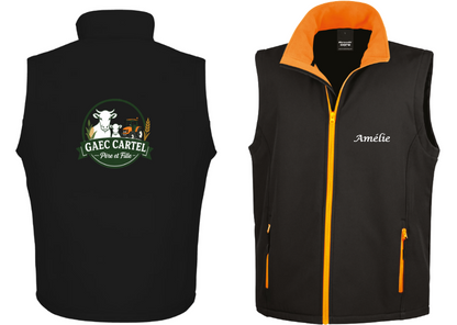 Vestes sans manches GAEC CARTEL