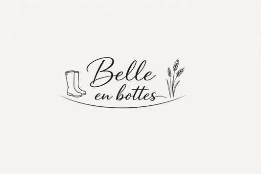 Broderie "Belle en bottes" minimaliste