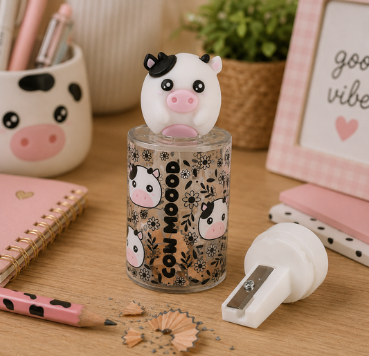 Taille-crayon vache