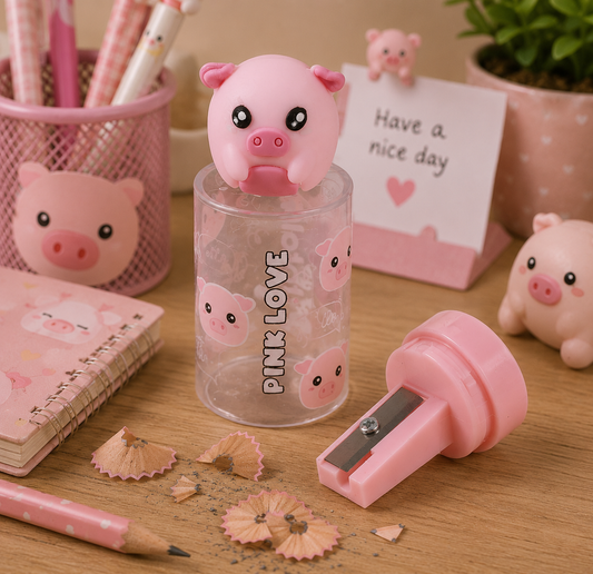 Taille-crayon cochon