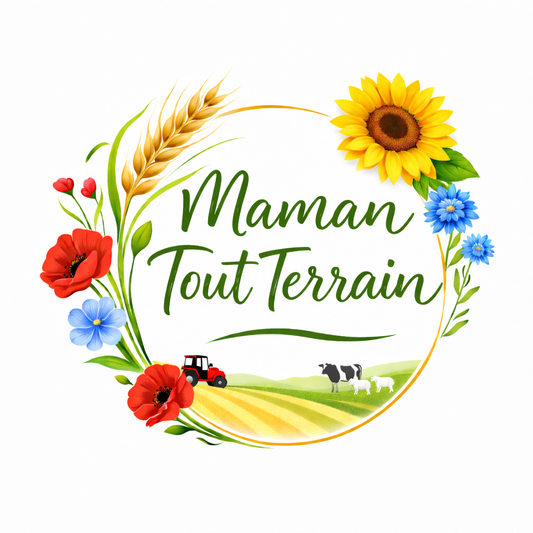 Broderie "Maman tout terrain"