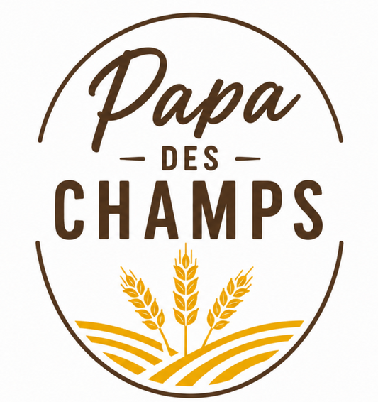 Broderie "Papa des Champs"