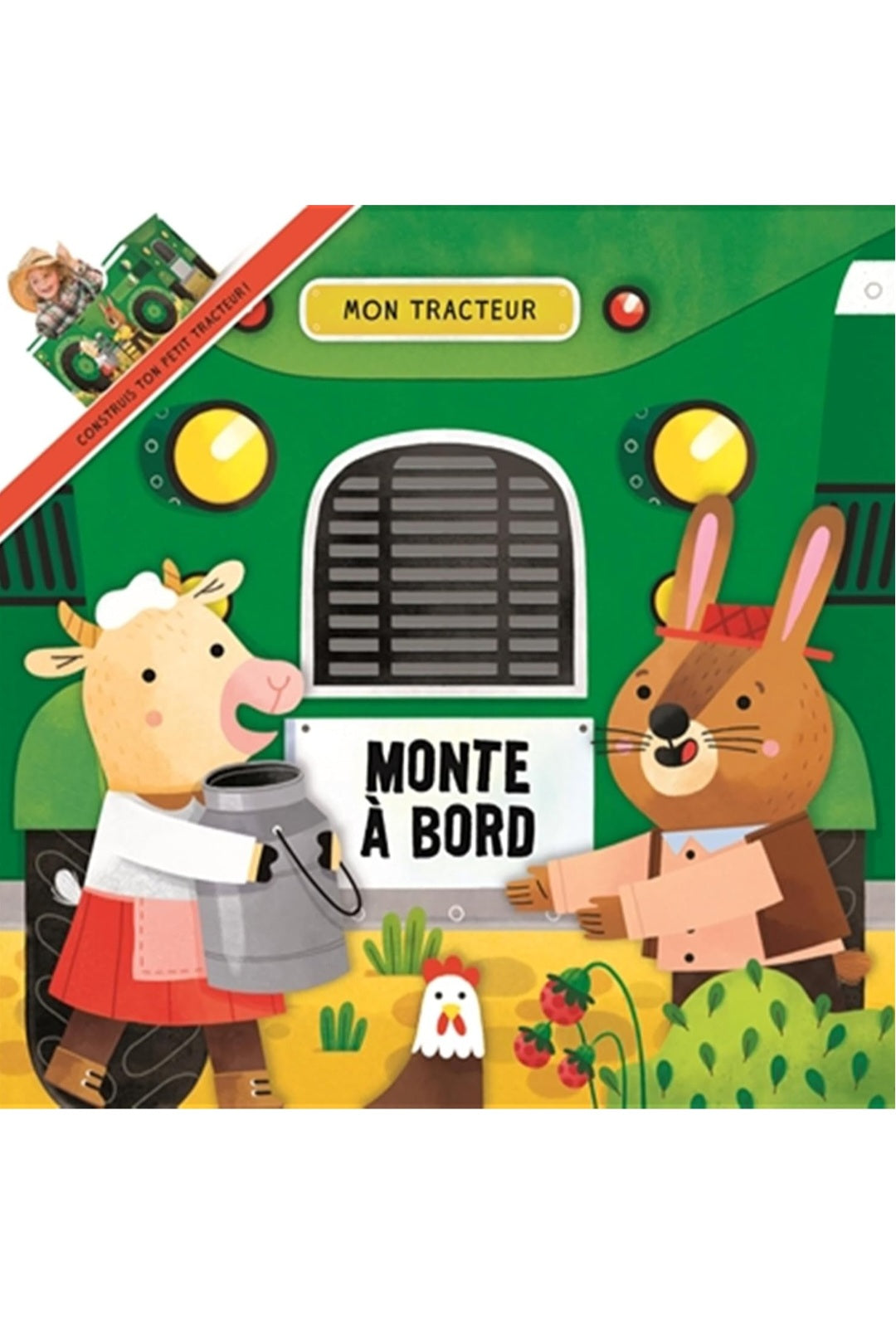 Livre Tracteur "Monte à bord !"