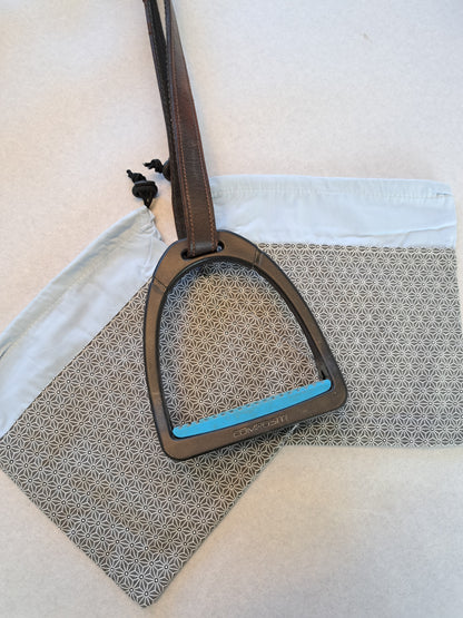 Pochettes / housses d'étriers bicolore