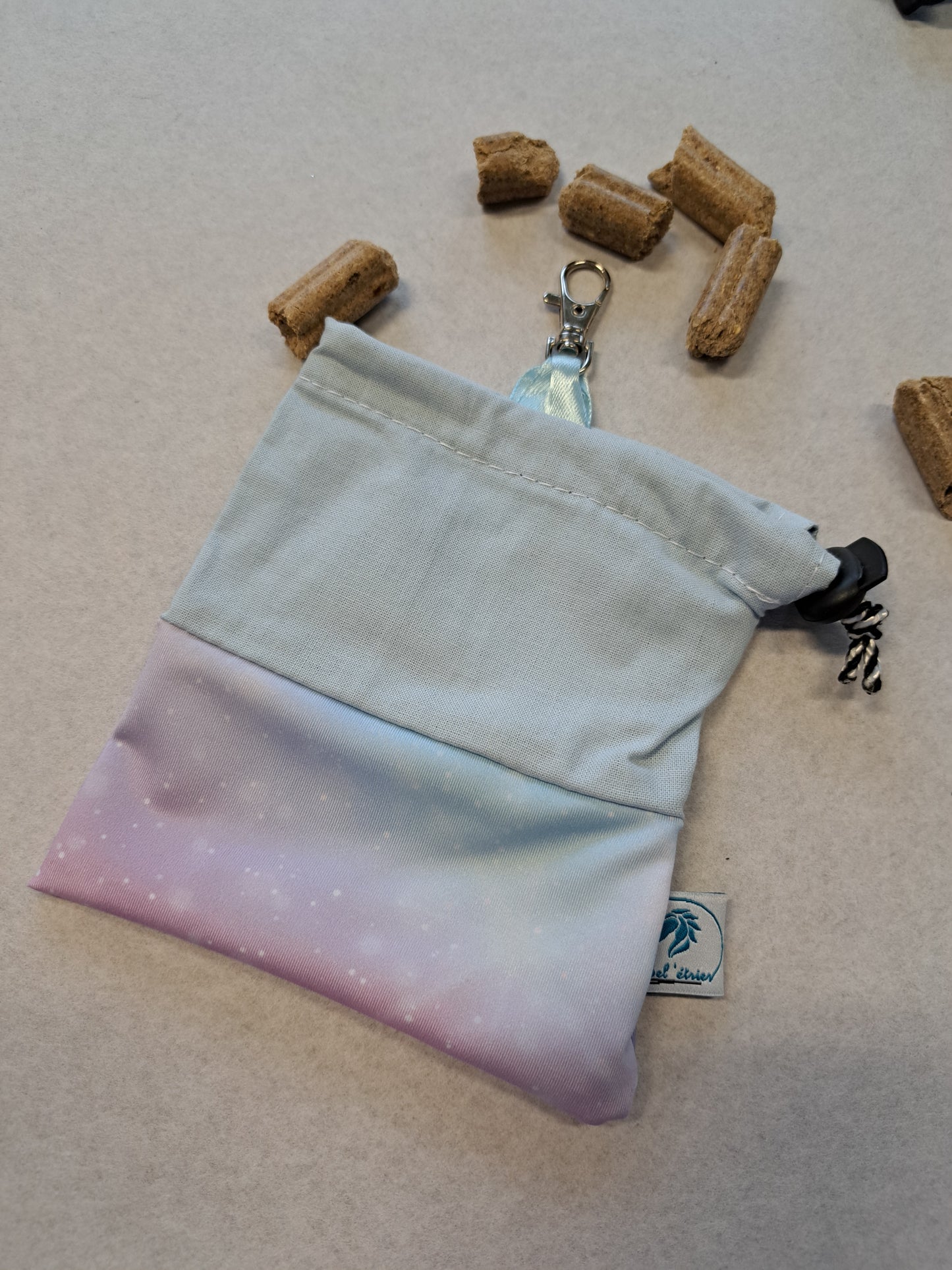 Pochettes à friandises bicolore
