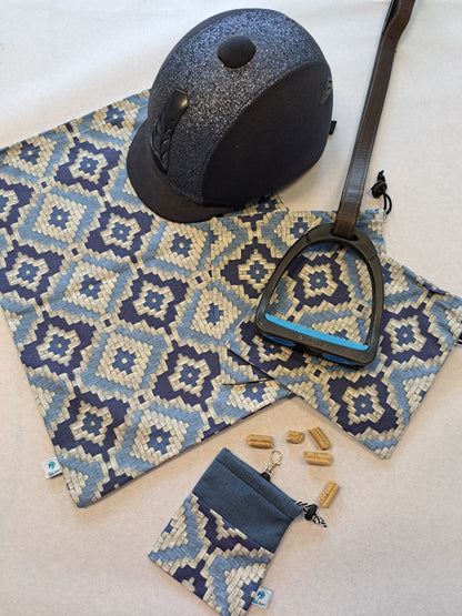 Box housse de bombe, pochettes d'étriers et pochette à friandises