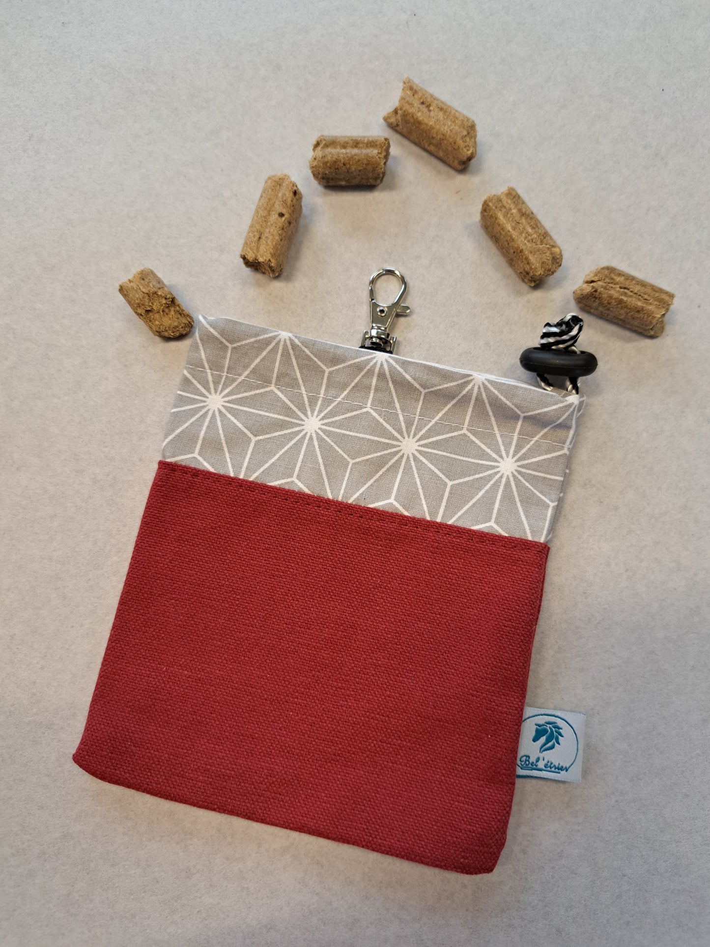 Pochettes à friandises bicolore