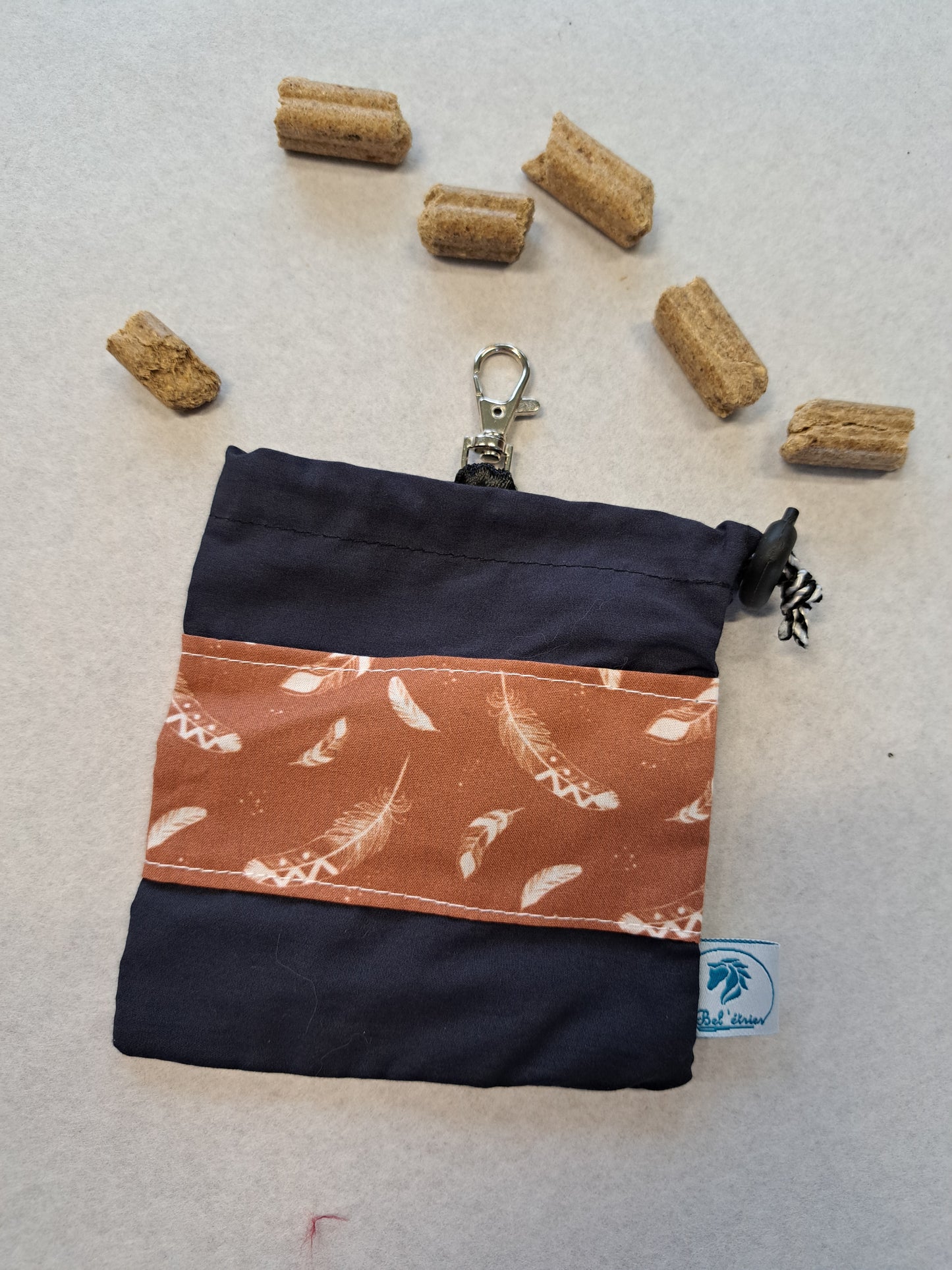 Pochettes à friandises bicolore