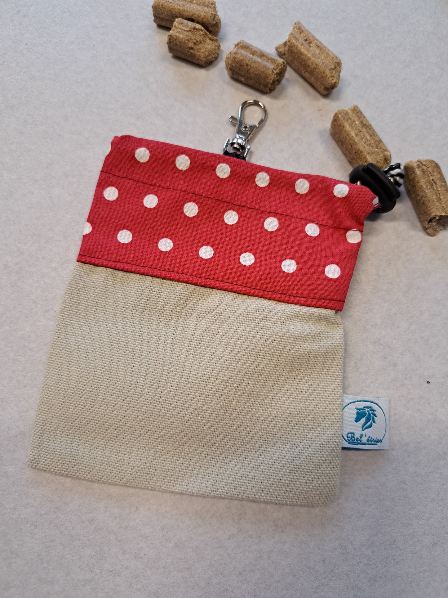Pochettes à friandises bicolore
