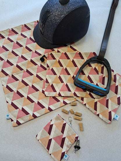 Box housse de bombe, pochettes d'étriers et pochette à friandises