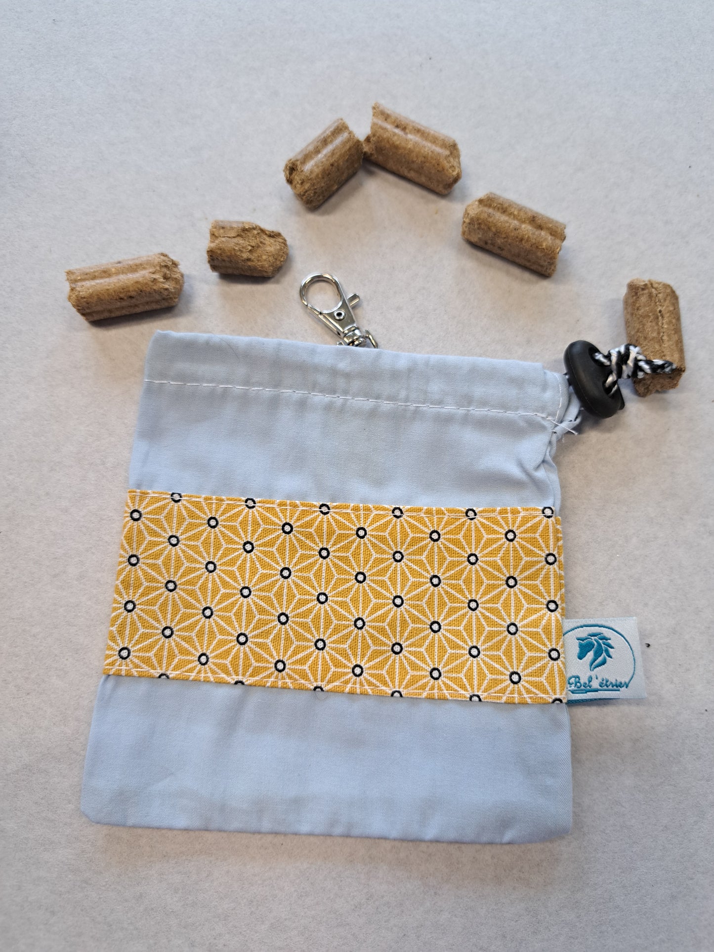 Pochettes à friandises bicolore