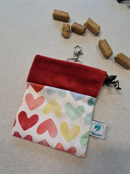 Pochettes à friandises bicolore